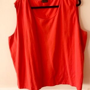 Multiples Plus Size Orange Tunic 3X